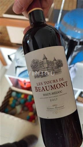 Bordeaux Haut-Médoc Château Beaumont Les tours de Beaumont 2017