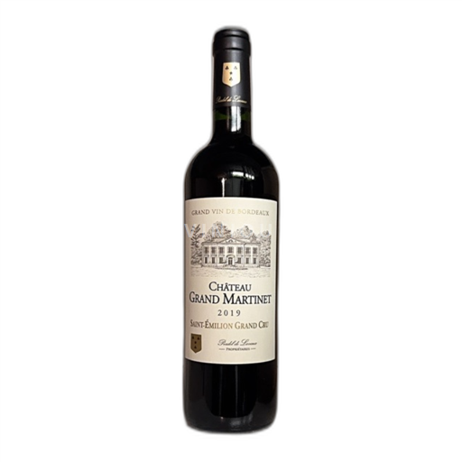 Vin Rouge sec Château Grand Martinet 2019 France Bordeaux Saint-Émilion AOC