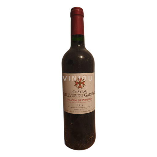 Bordéus Lalande-de-Pomerol Château Bellevue Du Galvesse 2014