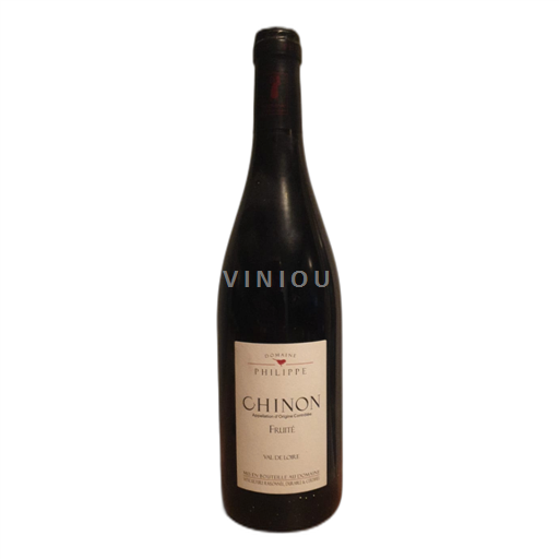 Loiredalen Chinon Domaine Philippe Icke årgångsbetecknad