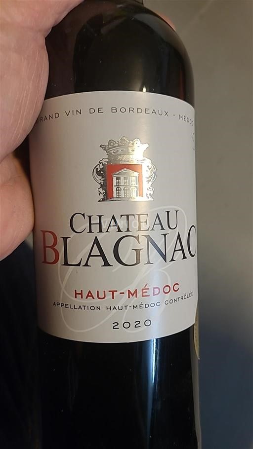 Bordéus Haut-Médoc Château Blagnac 2020