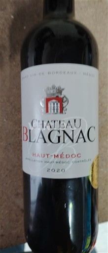 Bordeaux Haut-Médoc Château Blagnac 2020