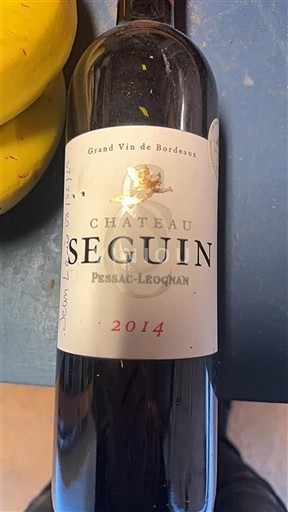 Bordeaux Pessac-Léognan Château Seguin 2014