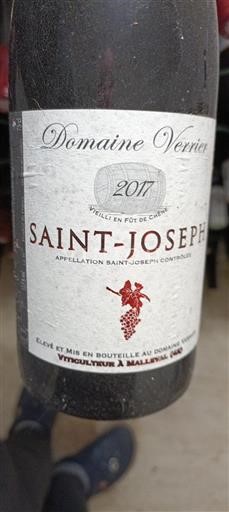 Vallée du Rhône Saint-Joseph Domaine Verrier 2017