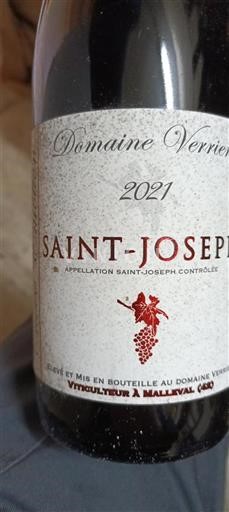 Vallée du Rhône Saint-Joseph Domaine Verrier 2021