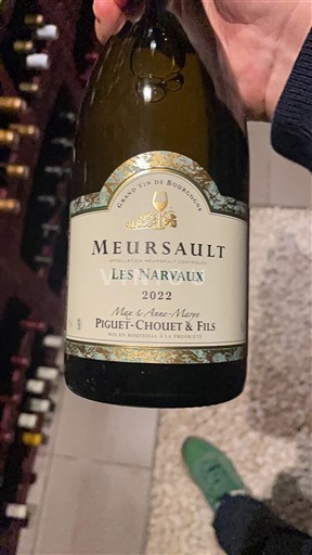 Burgundy Meursault Piguetchouet & Fils Les Narvaux 2022