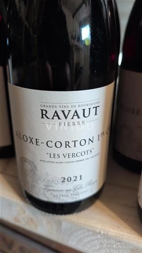 Burgundi Aloxe-Corton Premier Cru Ravaut Les Vercots 2021