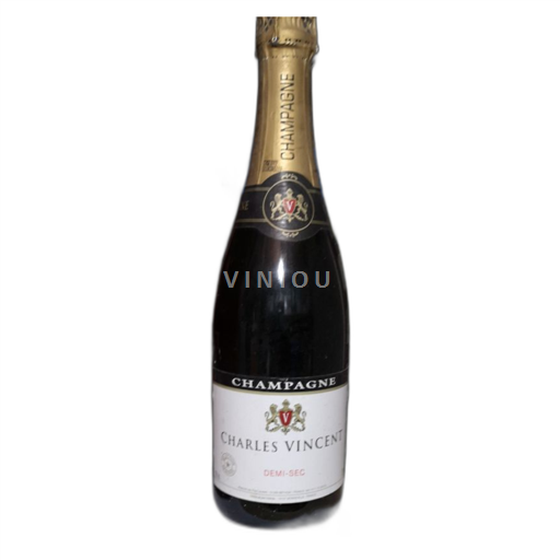 Champaña Champán Charles Vincent Demi-Sec Sin añada