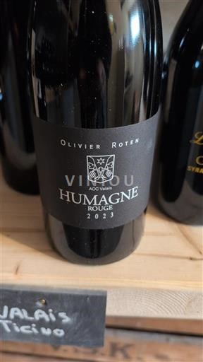 Valais Ni doloceno Olivier Roten Humagne Rouge 2023