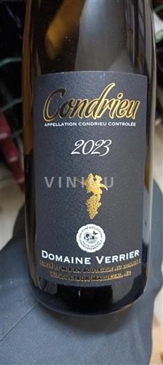 Rhônen laakso Condrieu Domaine Verrier 2023