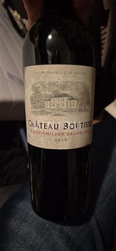 Bordeaux Saint-Émilion Boutisse 2015