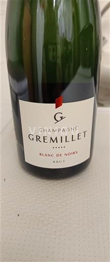 Champaña No especificado Gremillet Blanc de Noirs Sin añada