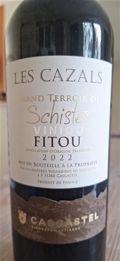 Languedoc Fitou Cascatel Grand Terroir de Schistes 2022