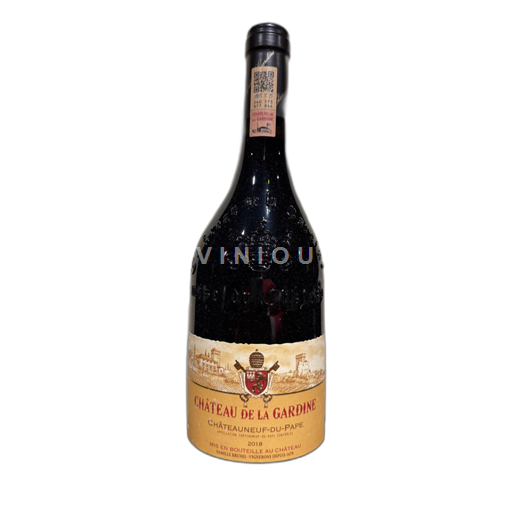 Rhônen laakso Châteauneuf-du-Pape Château de la Gardine 2018