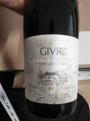 Borgogna Givry Château Chamilly 2014