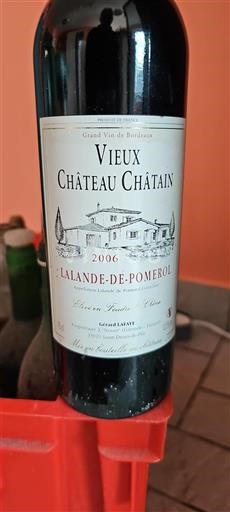 Burdeos Lalande-de-Pomerol Château Vieux Châtain 2006