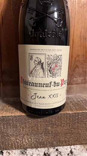Vallée du Rhône Châteauneuf-du-pape Jean Xxii 2021