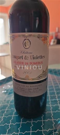 Bordeaux Lalande-de-Pomerol Bouquet De Violette 2005