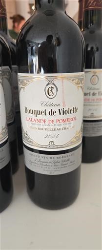 Burdeos Lalande-de-Pomerol Bouquet De Violette 2014