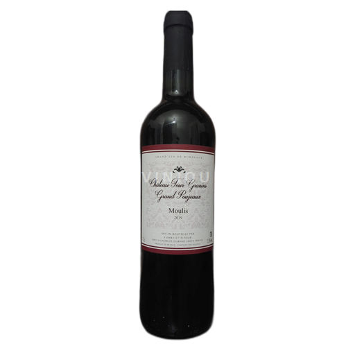 Bordéus Moulis-en-Médoc Château Tour Grains Grand Poujeaux 2019