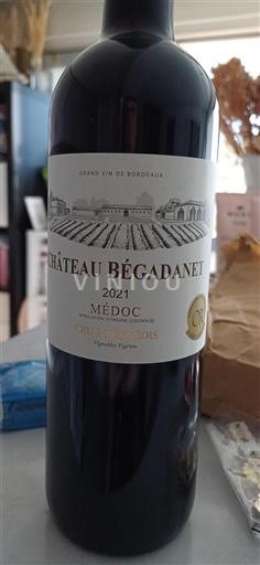 Bordeaux Médoc Cru Bourgeois Château Begadanet 2021