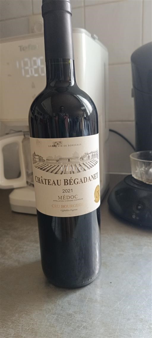 Bordeaux Médoc Cru Bourgeois Château Begadanet 2021