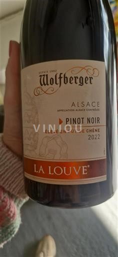 Alsace Pinot noir Wolfberger La Louve 2022