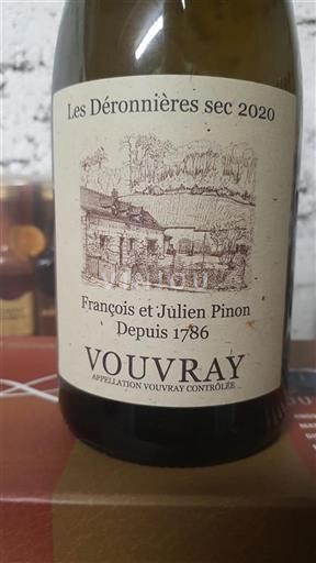 Thung lũng sông Loire Vouvray François Et Julien Pinon Les Déronnières 2020