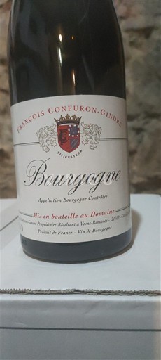 Burgundsko François Confurongindre 2021