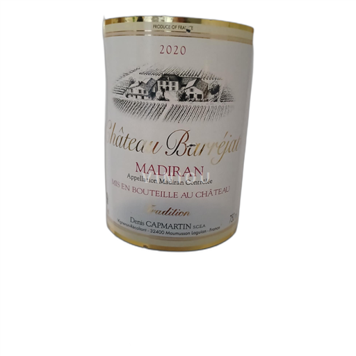 Sudoeste Madiran Château Barrejat Tradition 2020