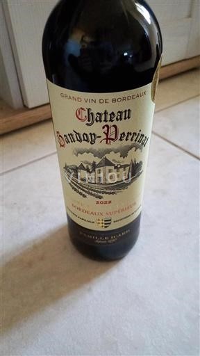 Bordeaux Bordeaux superiore Château Gandoyperrinat 2022