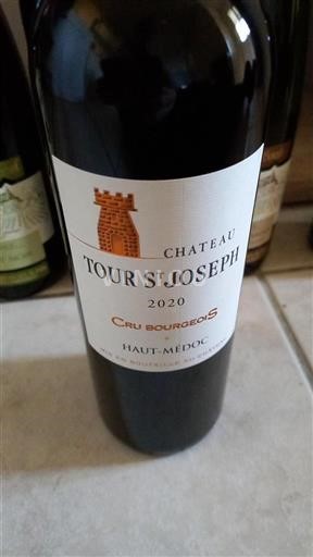Burdeos Haut-Médoc Cru Bourgeois Château Tour St Joseph 2020