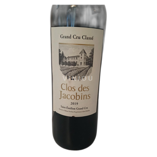 Burdeos Saint-Émilion Gran Cru Clos des Jacobins 2019