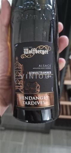 Alsace Wolfberger Vendanges Tardives 2018