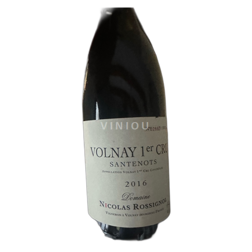 Burgundsko Volnay Premier Cru Domaine Nicolas Rossignol Santenots 2016