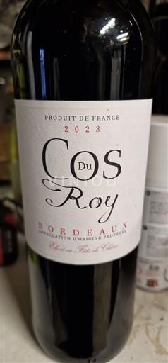 Bordeaux Cos Du Roy 2023
