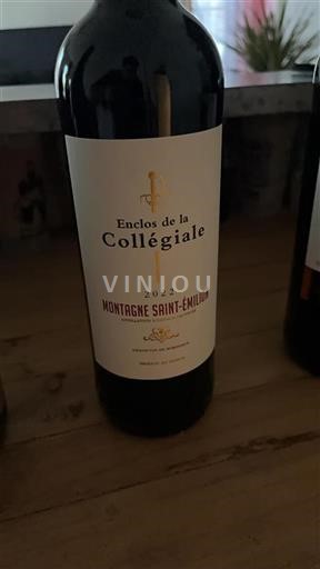 Bordeaux Montagne Saint-Émilion Grand Cru Enclos De La Collégiale 2022