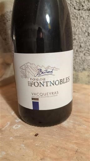 Vallée du Rhône Vacqueyras Domaine Des Fontnobles 2022