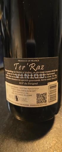 Sydvestfrankrig Côtes de Gascogne Terres Autan Terre d'O Raze Ikke årgangsbestemt