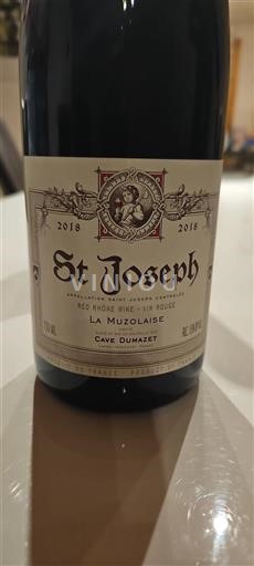 Rhônetal Saint-Joseph Cave Dumazet La Muzolaise 2018