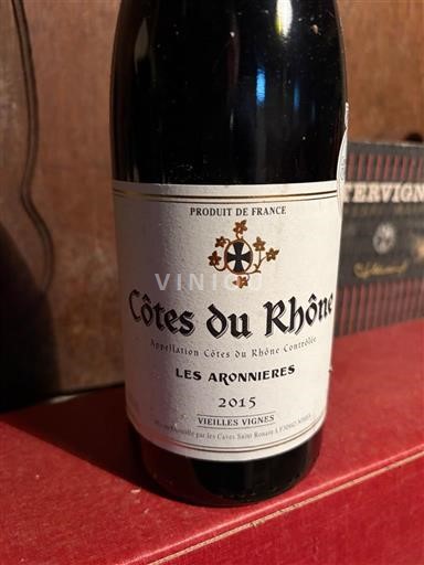 Rhônedalen Côtes-du-rhône Les Aronnieres 2015