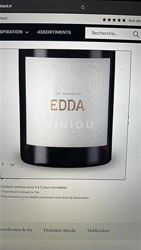 Pouilles San Marzano EDDA 2022