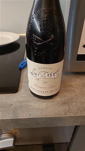 Rhône-dalen Châteauneuf-du-Pape Domaine Lou Devet François-Louis 2016