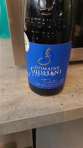 Rhône Valley Châteauneuf-du-Pape Domaine Giuliani Tradition 2019