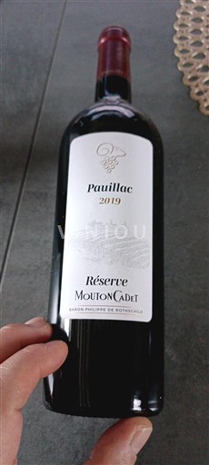 Bordeaux Pauillac Mouton Cadet Réserve 2019