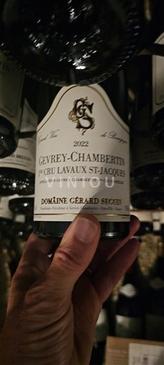 Burgundija Gevrey-chambertin Premier Cru Domaine Gérard Seguin Gevrey-Chambertin 1er Cru Lavaux St-Jacques 2022