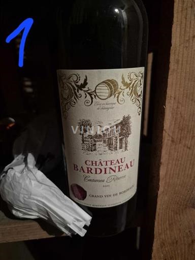 Bordeaux Bordeaux Supérieur Grand Cru Château Bardineau Castanea Réserve 2015