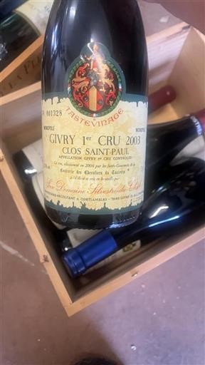 Bourgondië Niet gespecificeerd Premier Cru Domaine Silvestre Du Clos 2003