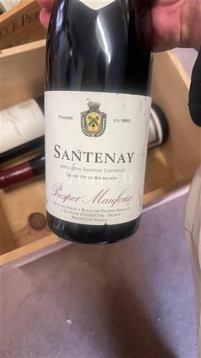 Burgund Santenay Grand Cru Prosper Maufoux Ohne Jahrgang