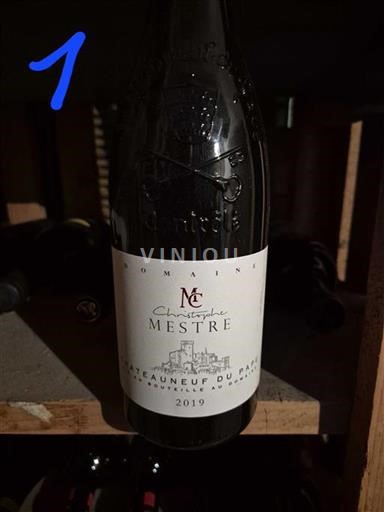 Rhône-dalen Châteauneuf-du-Pape Christophe Mestre 2019
